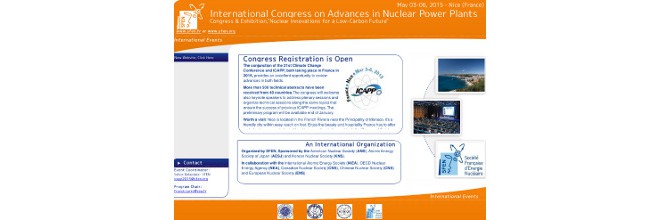 ICAPP2015 in Nice ICAPP2015 in Nice